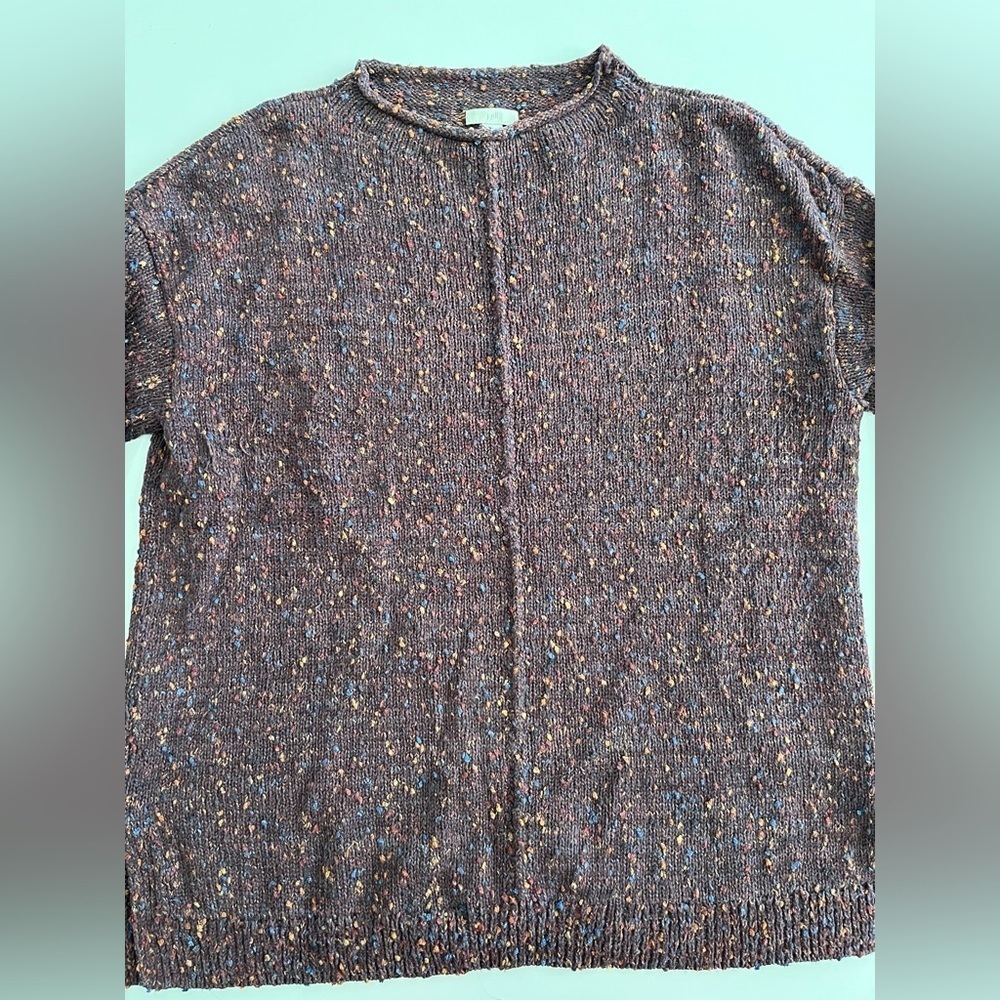 J. Jill Marled Knit Cardigan - purple - Picture 3 of 9